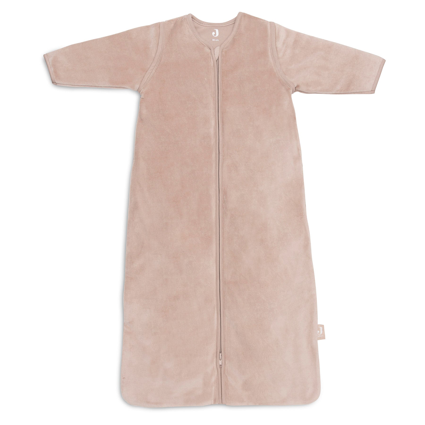 Slaapzak met afritsbare mouw Jollein - Velvet wild rose | 110 cm