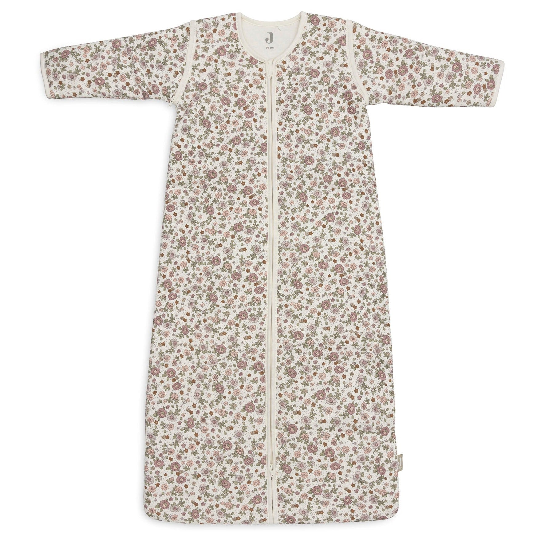 Slaapzak met afritsbare mouw Jollein - Retro flowers | 90cm