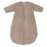 Slaapzak met afritsbare mouw Jollein - Milky coffee 90cm