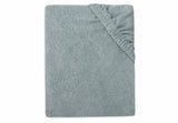 Waskussenhoes Jollein - badstof sea green