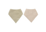 zeverslabbetjes Jollein set van 2 - Soft Matcha/Sand