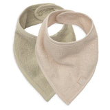 zeverslabbetjes Jollein set van 2 - Soft Matcha/Sand