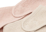 zeverslabbetjes Jollein set van 2 - silk rose/sand