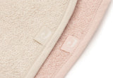 zeverslabbetjes Jollein set van 2 - silk rose/sand