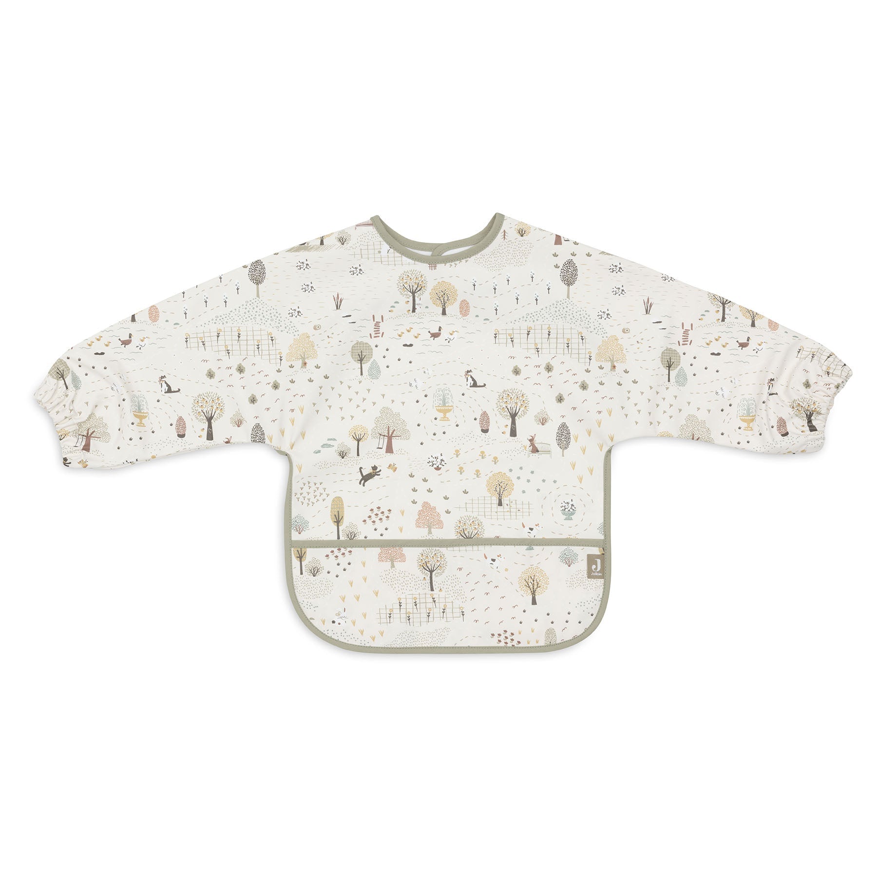 Slab met mouwen Jollein  - Tiny Park (waterproof)