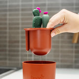 Flessenborstel set Boon - Cactus bruin