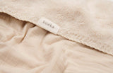 Wiegdekentje Koeka - Teddy Faro warm white (75x100cm)