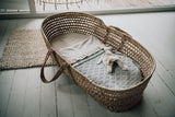 wieglaken + hoeslaken Koeka - Ruffle Faro warm white