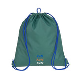 Turn- of zwemtas Lässig - little gang dark green