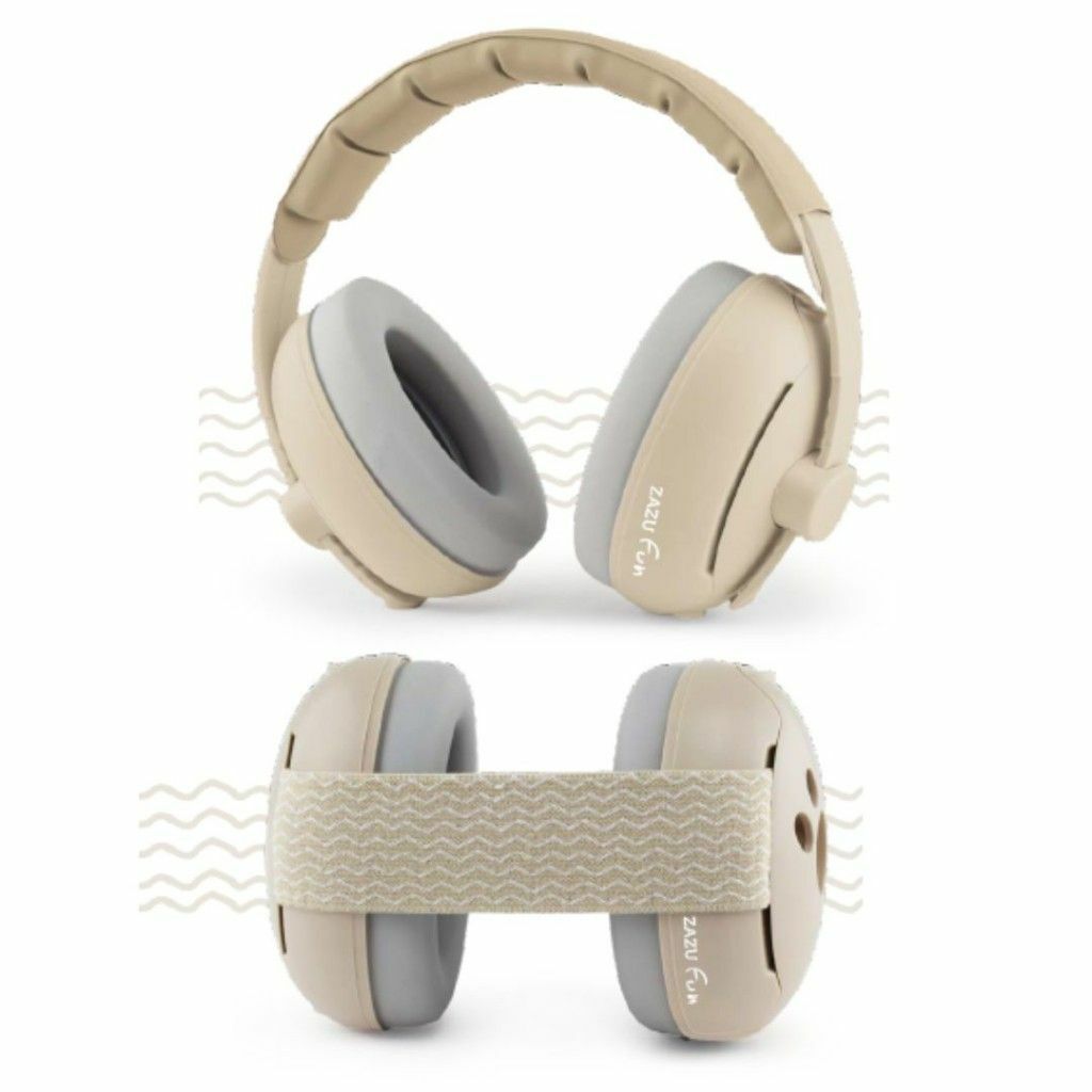 Gehoorbescherming ZAZU - 2-in-1 Taupe