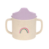 Sippy cup Lässig - Happy rascals heart lavander