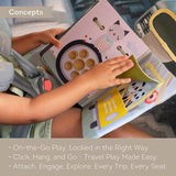 Sensory Boekje Taf Toys - Ride time busy book