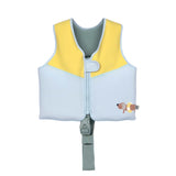 Zwemvest Lässig - Illusion Blue/Pale Yellow (15-19kg)