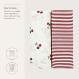 Tetradoeken Meyco - Girly garden 120x120cm (set van 2)