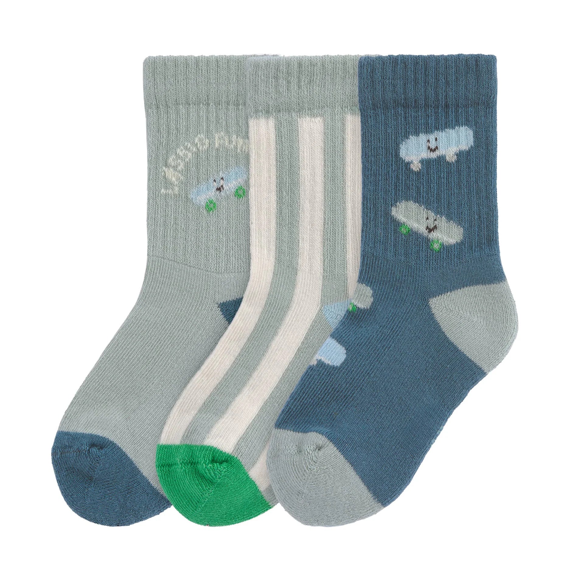 Sokjes Lässig - Terry socks skateboard