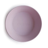 Bowl (set-van-2) round Mushie - soft Lilac
