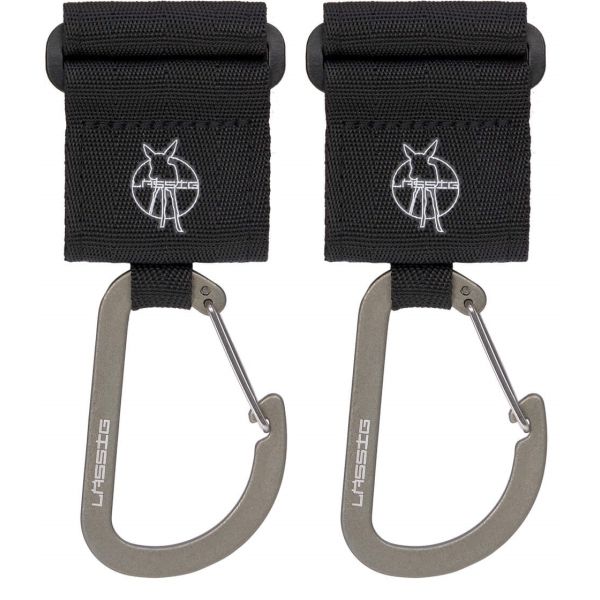 buggyhaken Lässig - 2pack black