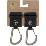 buggyhaken Lässig - 2pack black