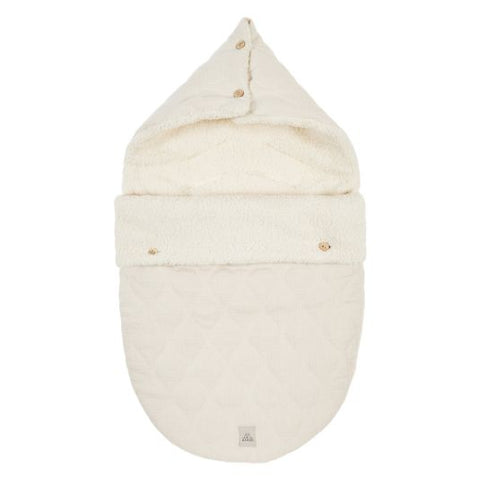 Voetenzak Nanami - Wave Bio Cotton + Teddy Cotton