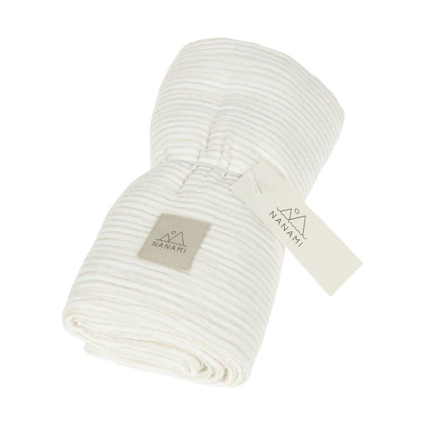 Tetradoek Nanami - stripes naturel 100x135cm