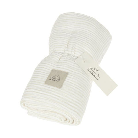 Tetradoek Nanami - stripes naturel 100x135cm