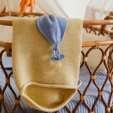 fopspeendoekje Hvid - Titi Light Blue