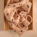 Tetradoek Liewood - Mini berry/pale tuscany (set van 2) 65x65cm