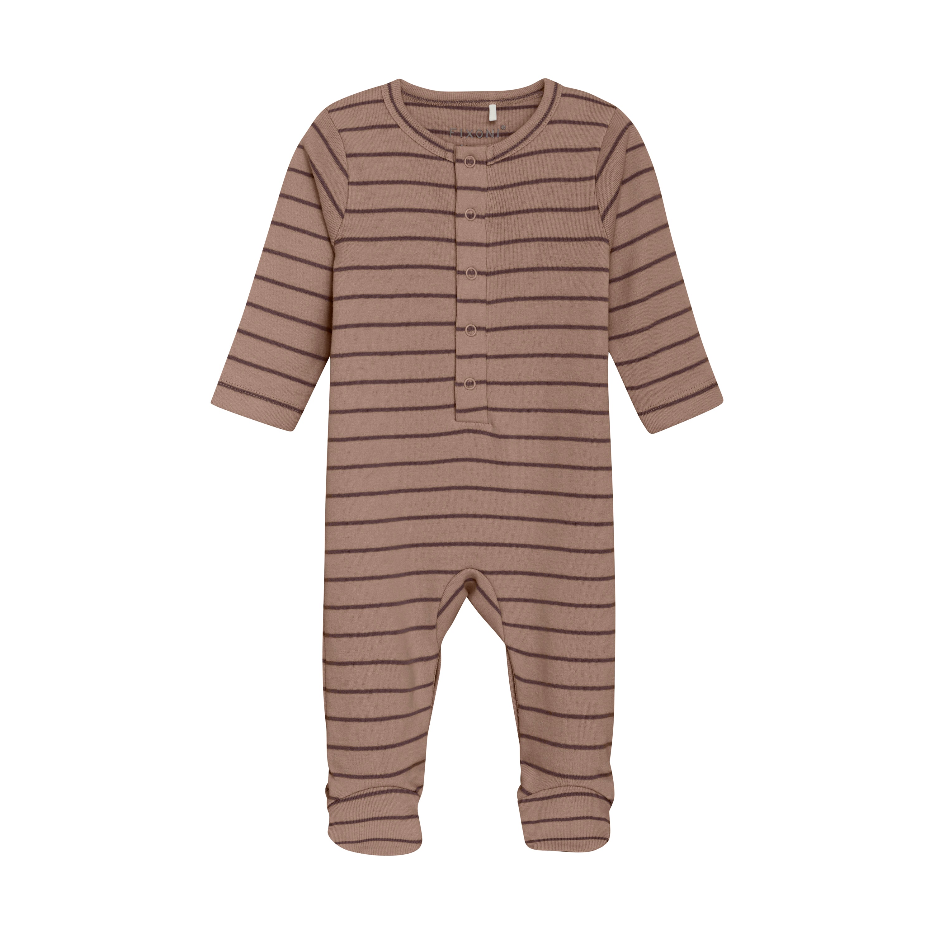Voetenpakje Fixoni - Mocha Meringue Stripes