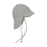 Zonnehoedje Huttelihut woven stripe - Desert sage