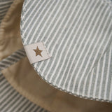 Zonnehoedje Huttelihut woven stripe - Desert sage