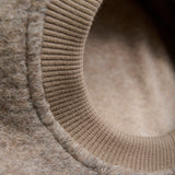 balaclava Huttelihut - ears wool Camel Melange