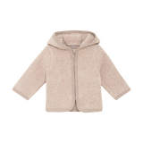 Baby jasje Huttelihut - Cotton Fleece Camel Melange