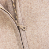 Baby jasje Huttelihut - Cotton Fleece Camel Melange