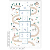 2-in-1 puzzelmat en opbergbox Play & Go - EEVAA Hopscotch (120x180cm)