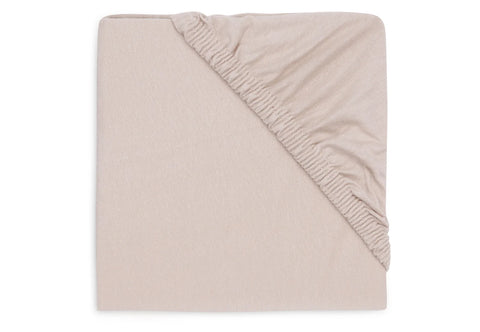 Hoeslaken box (75x95) Jollein - nougat