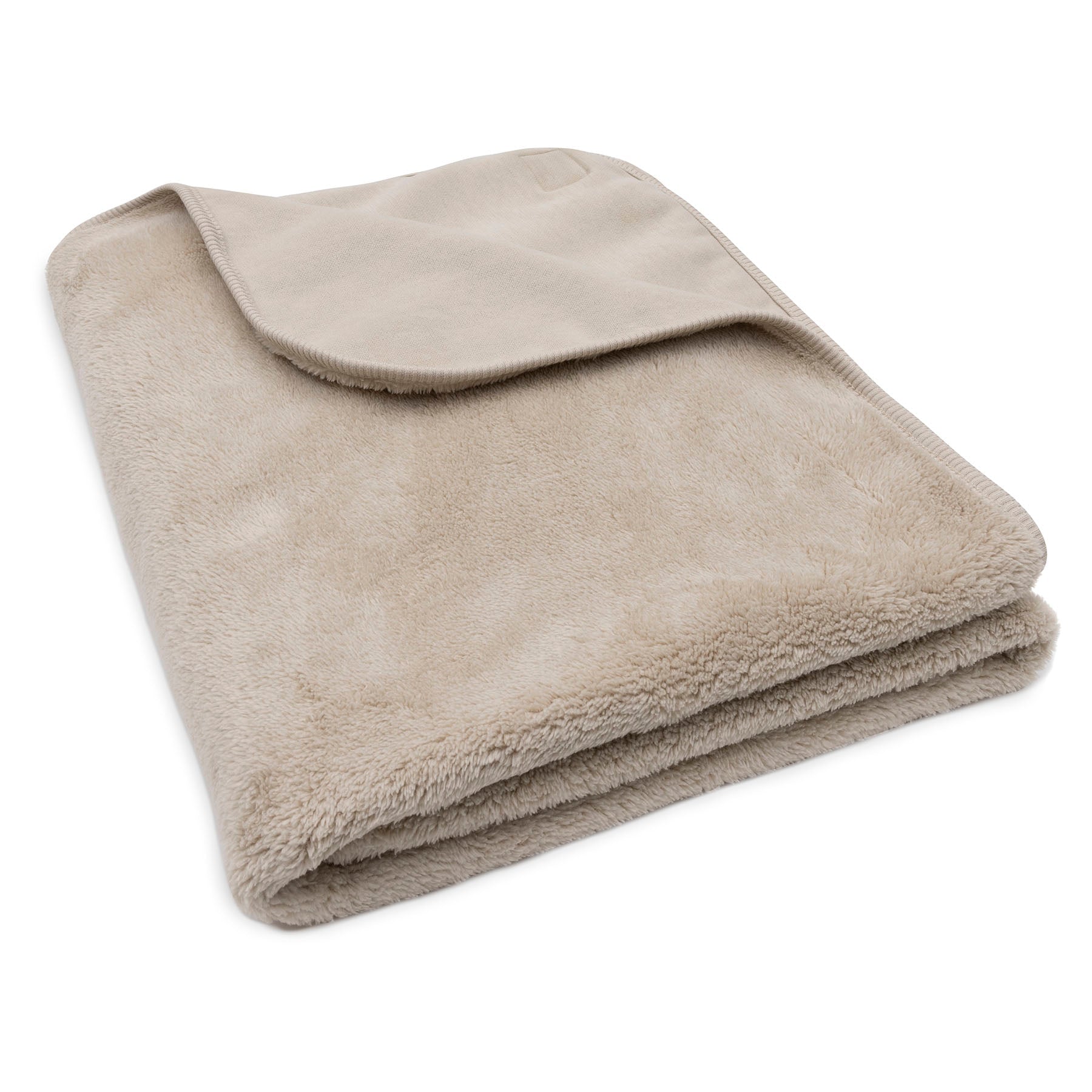 Wiegdekentje Jollein - Sherpa warm sand (75x100cm)