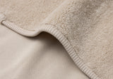 Wiegdekentje Jollein - Sherpa warm sand (75x100cm)