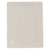 Wiegdekentje Jollein - Basic knit oatmeal/velvet (75x100cm)