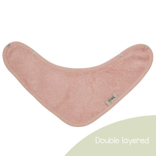 Double layered Bandana Timboo - Misty Rose