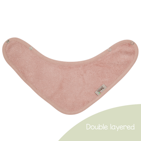 Double layered Bandana Timboo - Misty Rose