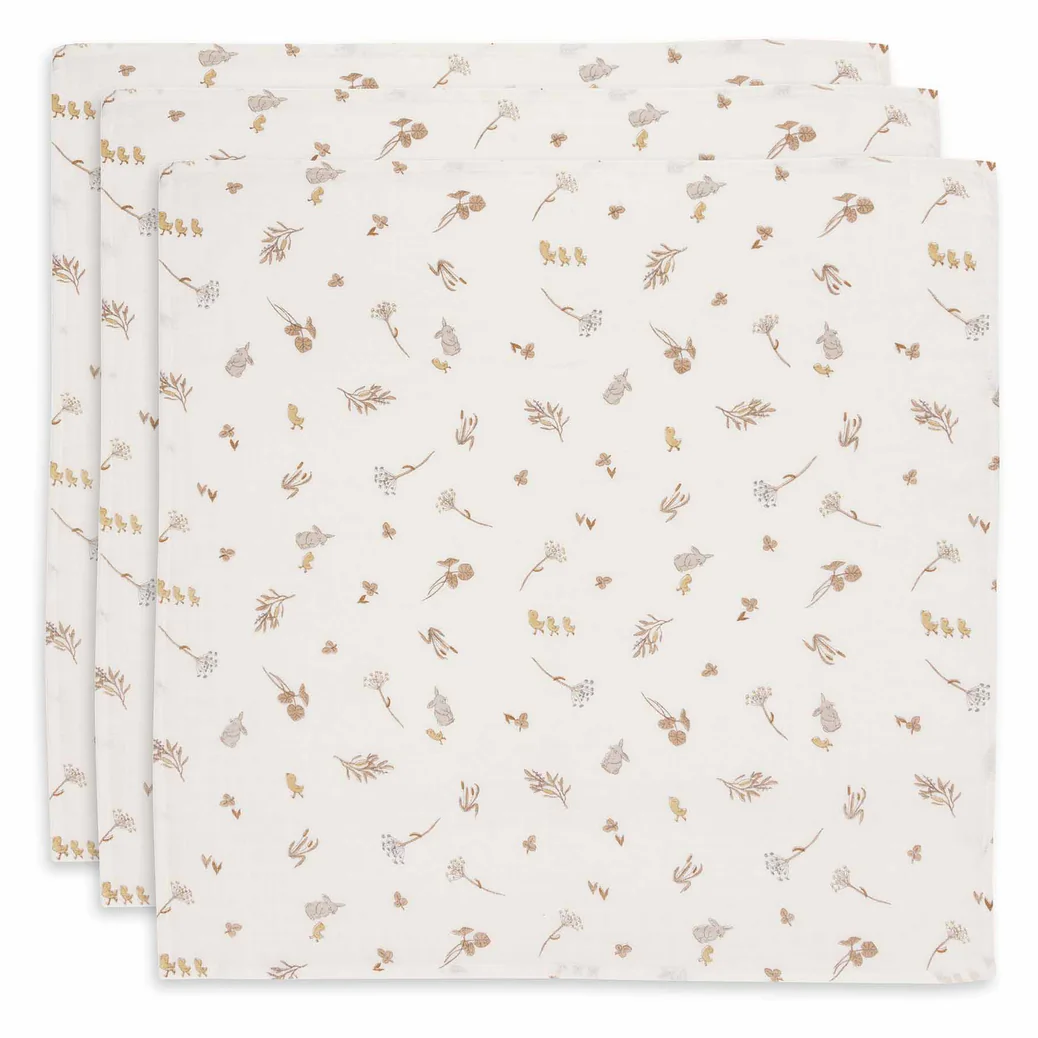 Tetradoek Jollein - Riverside 70x70cm (set van 3)