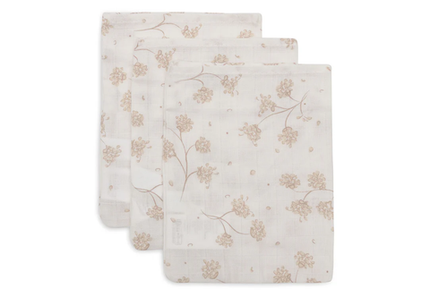 Tetra washandjes Jollein set van 3 - leafy