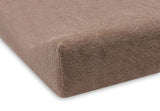 Waskussenhoes Jollein -  badstof milky coffee