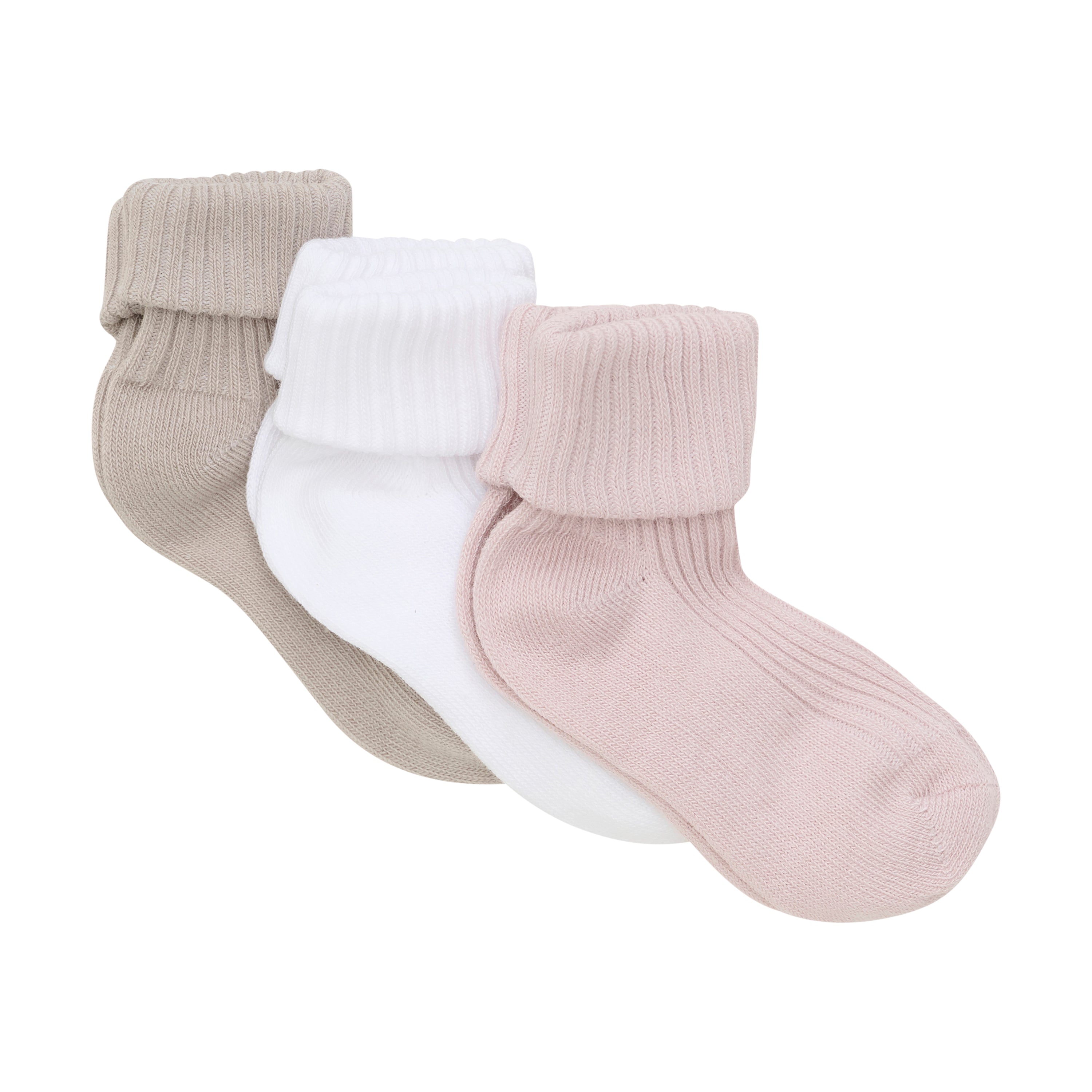baby sokjes B4K - rib Shell (set van 3)