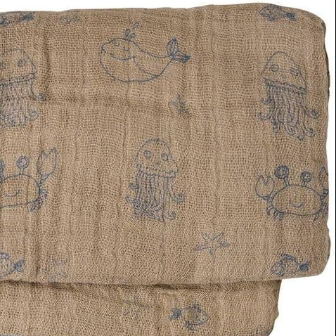 tetradoek B4K - Pippi Underwater 65x65cm