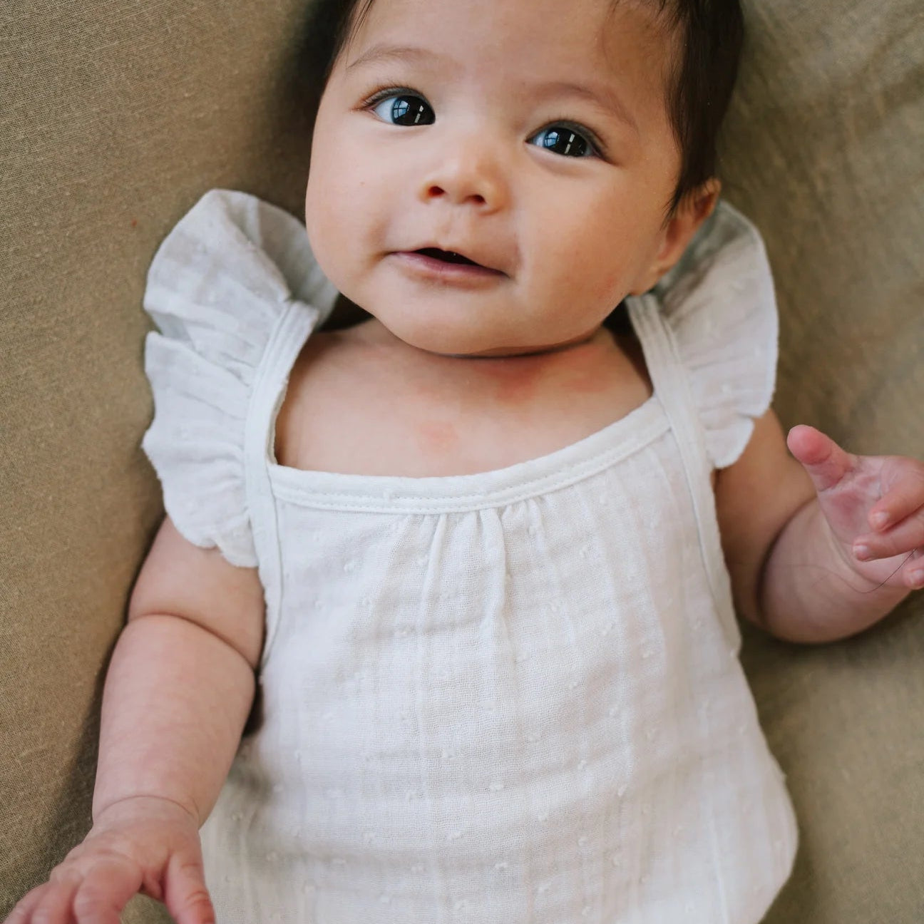 Romper Riffle - Lala embroided dot