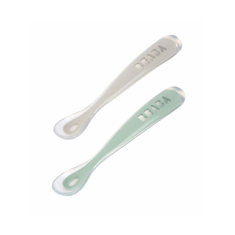 Set van 2 lepels Béaba - velvet grey