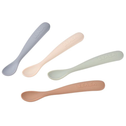 Set van 4 lepels Béaba - Unicolor