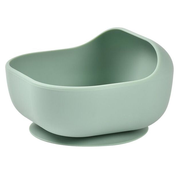 siliconen bord met zuignap Béaba - Sage groen