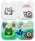 Badboekje Wee gallery - Shaped Frog & Friends